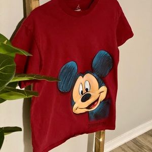 Disneyland Mickey Mouse Red Shirt